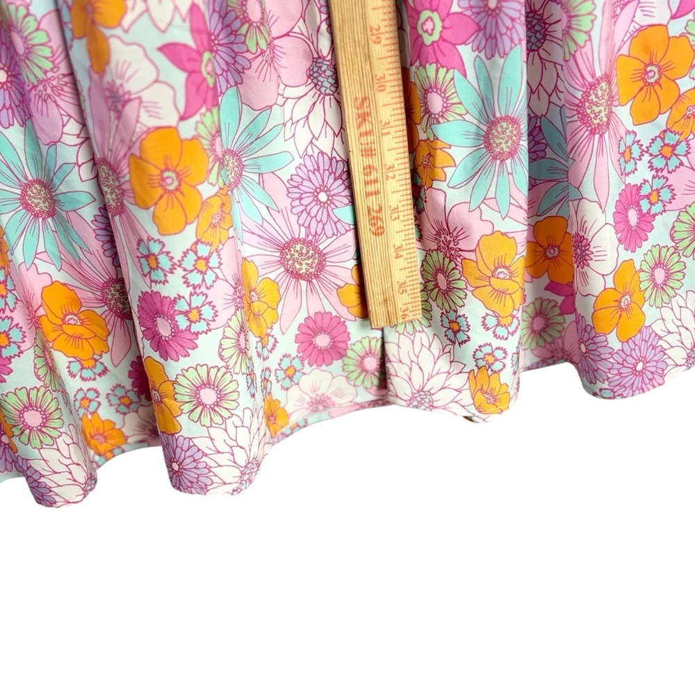 SSYS The Label “Eve” Tiered Maxi Skirt in Floral – Sz M - Picture 7 of 9